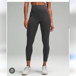 Lululemon Wunder Train High-Rise Tight with Pockets 25" Size 6 Grey